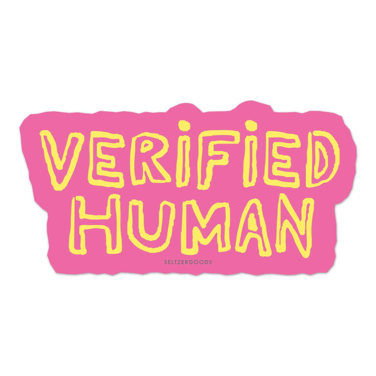 Verified Human Sticker