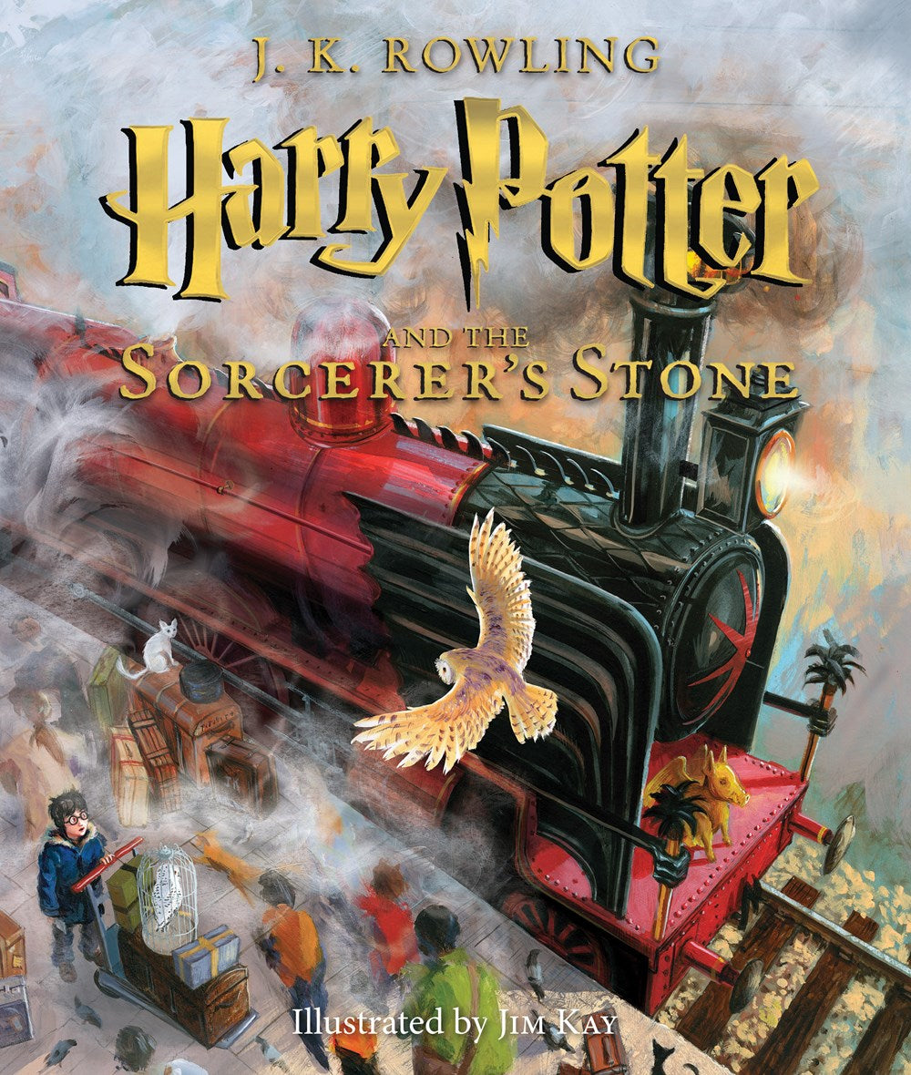 Harry Potter and the Sorcerer's Stone, The Illustrated Edition : The Illustrated Edition (Illustrated)