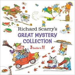Richard Scarry's Great Mystery Collection: 3-books-in-1!