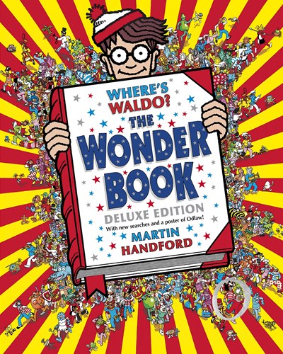 Where's Waldo? The Wonder Book: Deluxe Edition with New Searches and Collectible Poster (A Hidden Object Activity Book with Search & Find Puzzles and Spot-the-Difference Game)