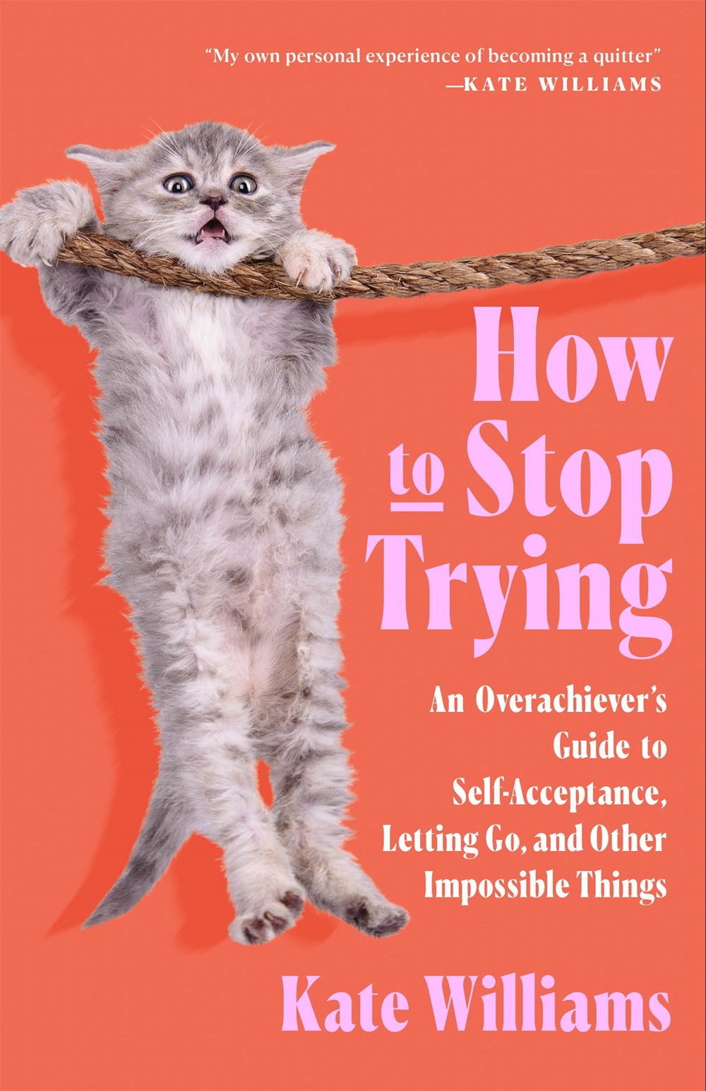 How to Stop Trying : An Overachiever’s Guide to Self-Acceptance, Letting Go, and Other Impossible Things (Copy)