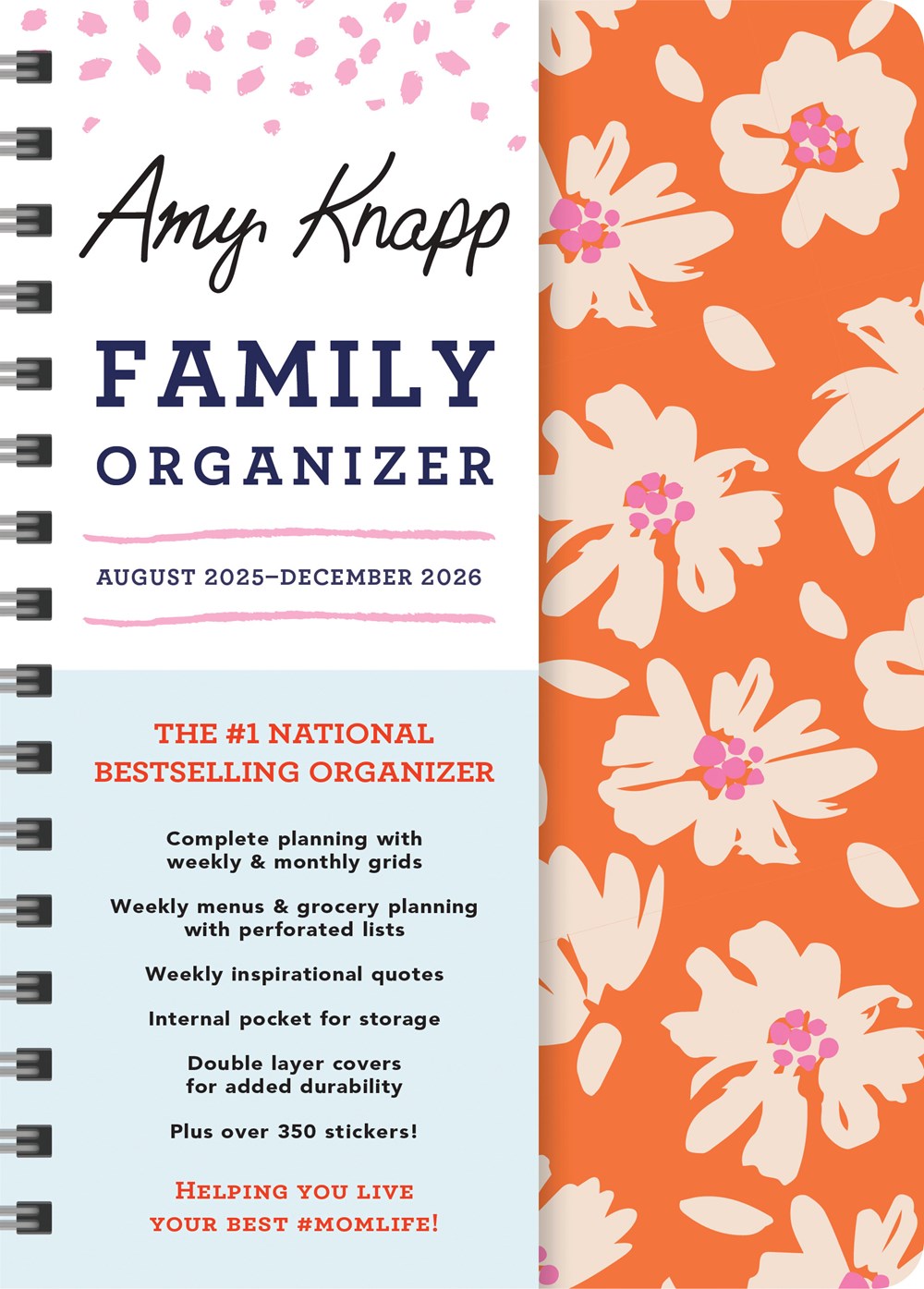 2026 Amy Knapp's Family Organizer : August 2025 - December 2026