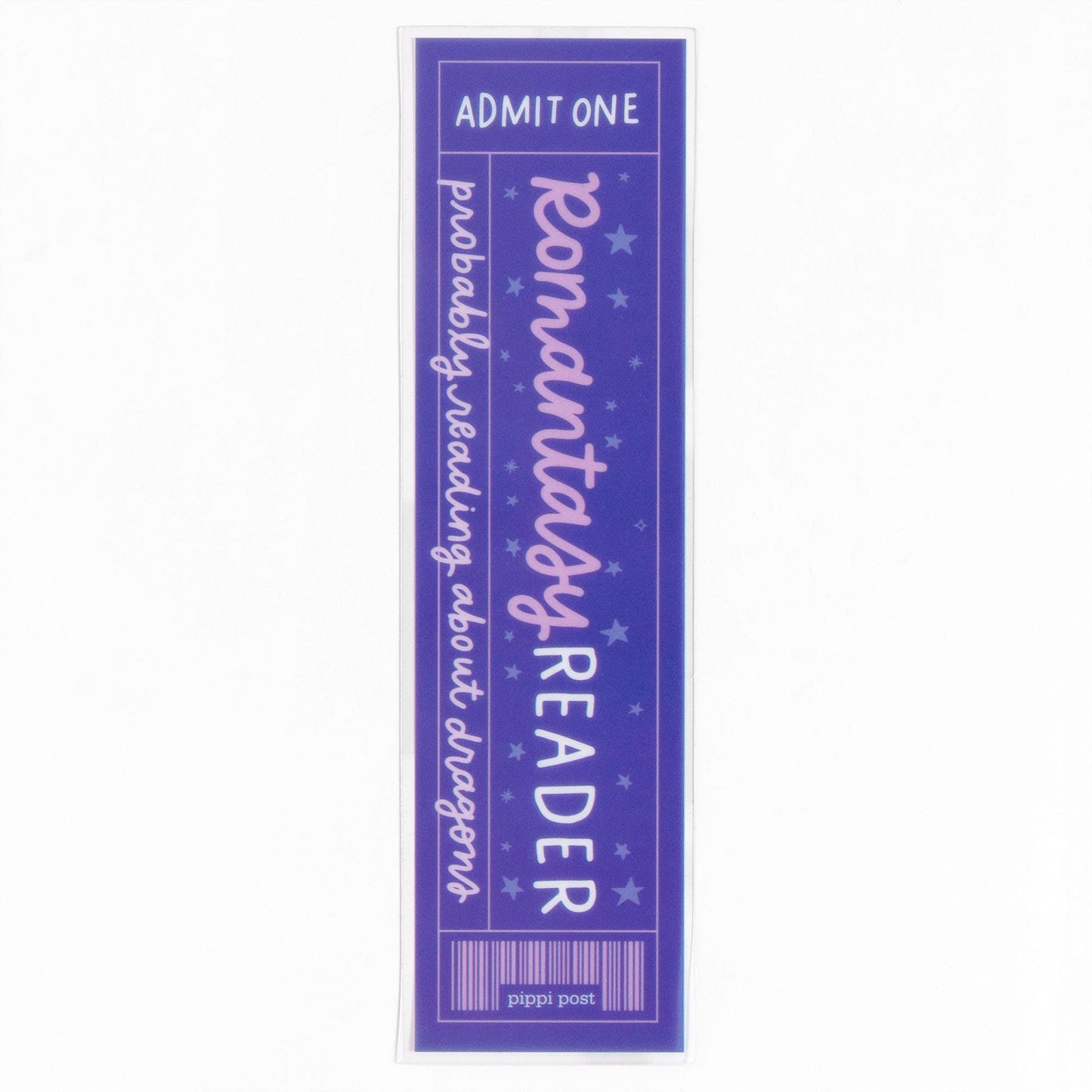 Romantasy Reader Transparent Bookmark