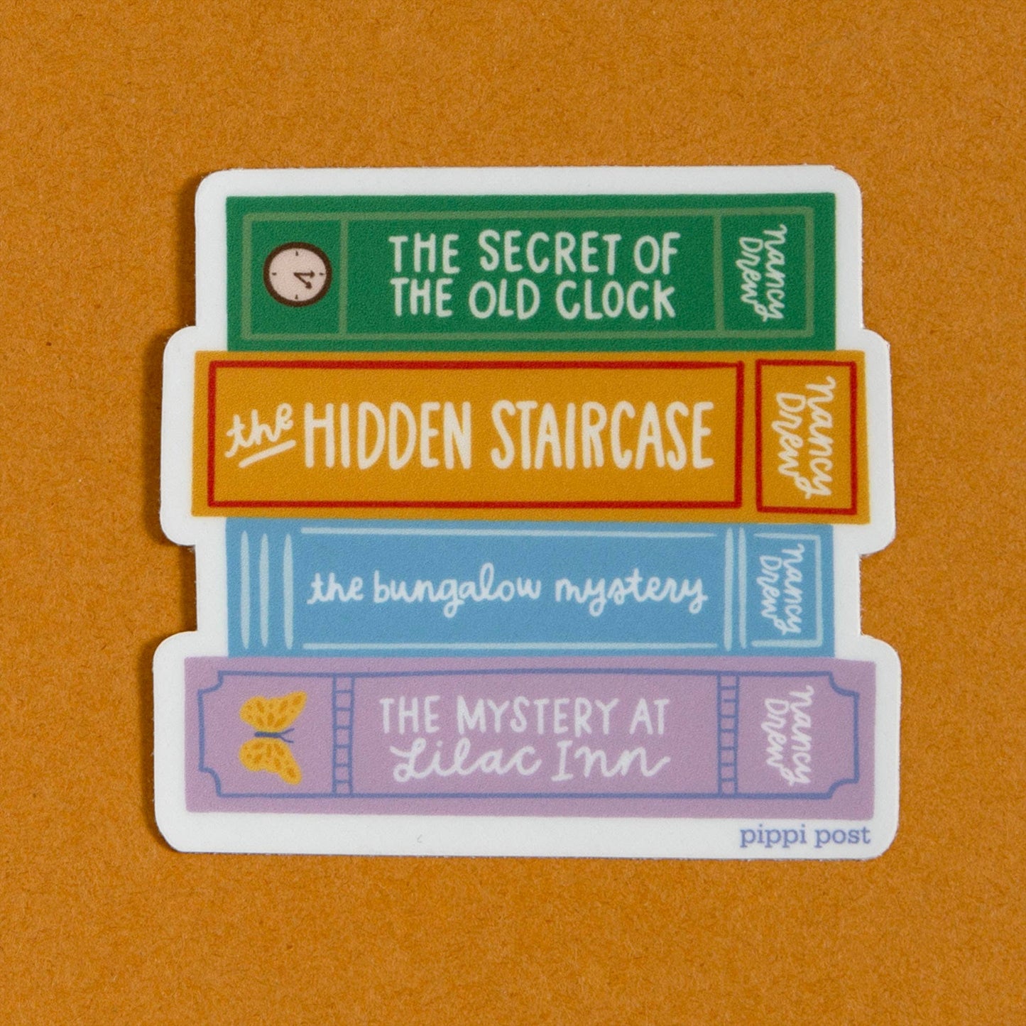 River Heights Bookstack Decal Sticker