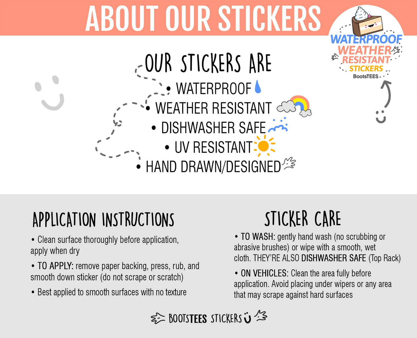 Librarian Party Sticker, 3" Waterproof Book Lover Decals