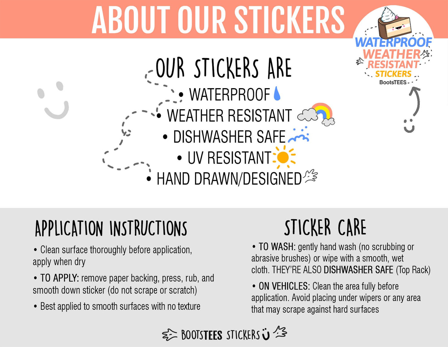 Dirty Looks and Smutty Books Sticker, 3" Romance Novel Decal