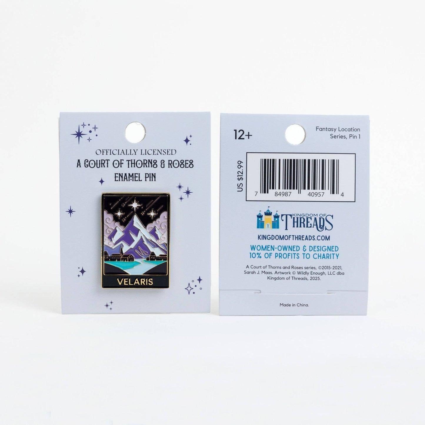 Velaris Destination Enamel Pin | ACOTAR