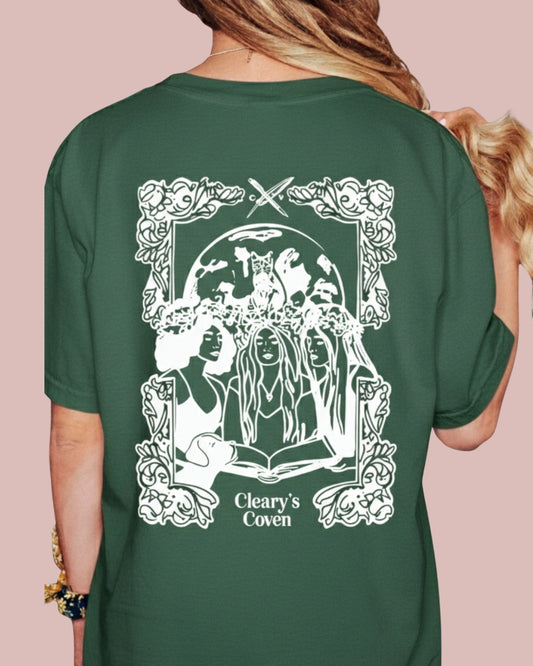 Cleary's Coven Tee - Light Green