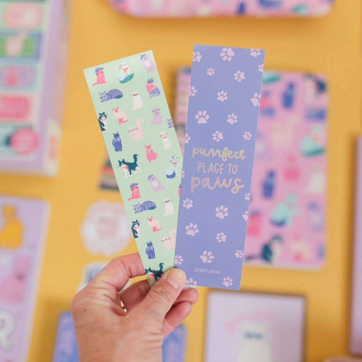 Cool Cats Bookmark Set