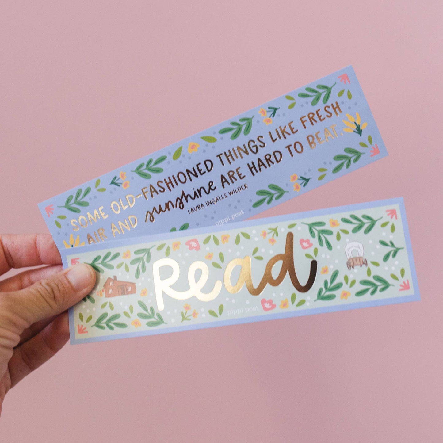 Read Little House on the Prairie Foil Bookmark Set