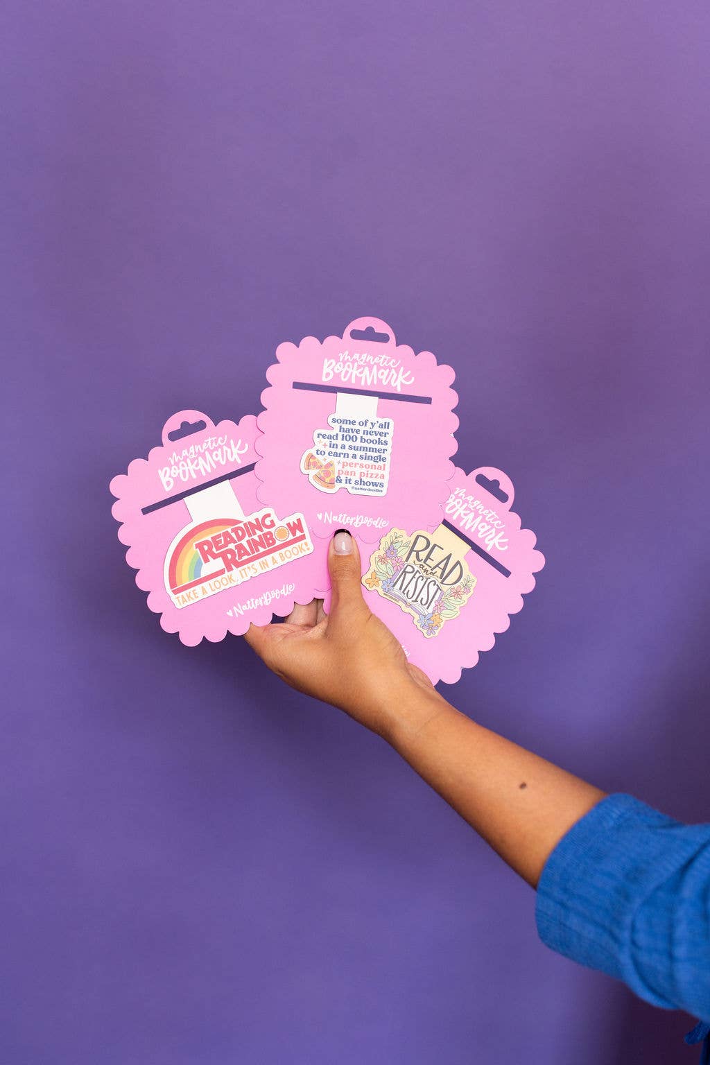 Book It Personal Pan Pizza Magnetic Bookmark – 90s Nostalgia