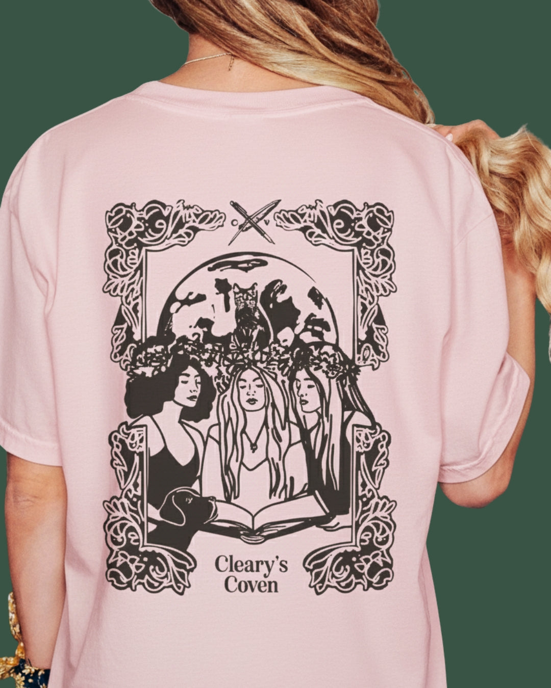 Cleary's Coven Tee - Blossom