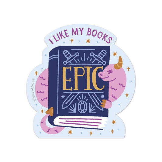 Epic Books Sticker