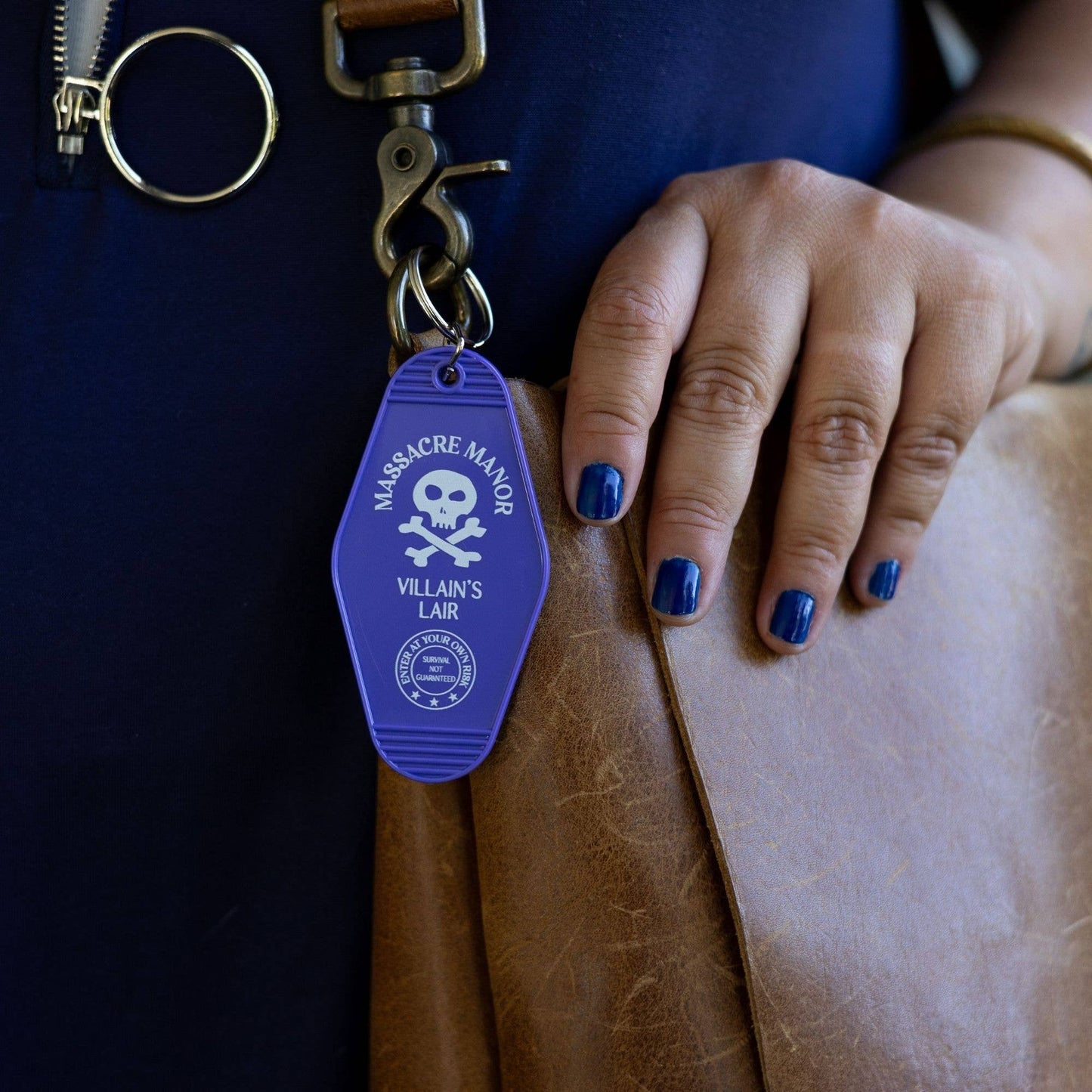 Massacre Manor Motel Keychain | Assistant to the Villain