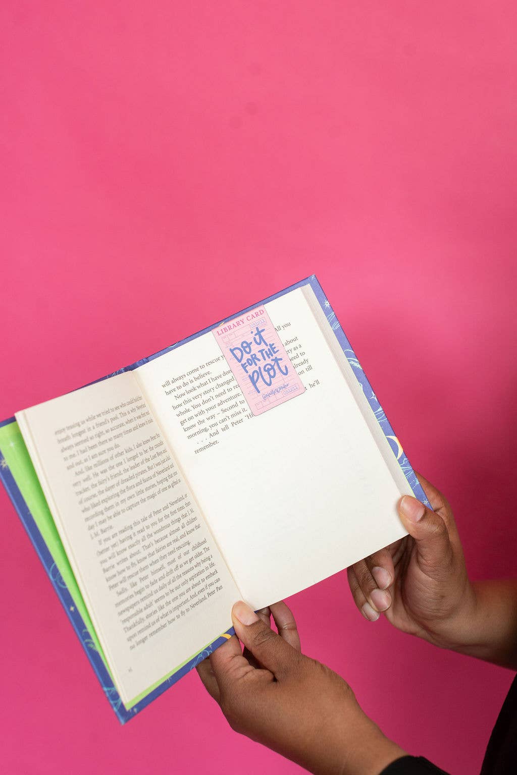 Do it for the Plot Magnetic Funny Reader Bookish Bookmark: Default Title