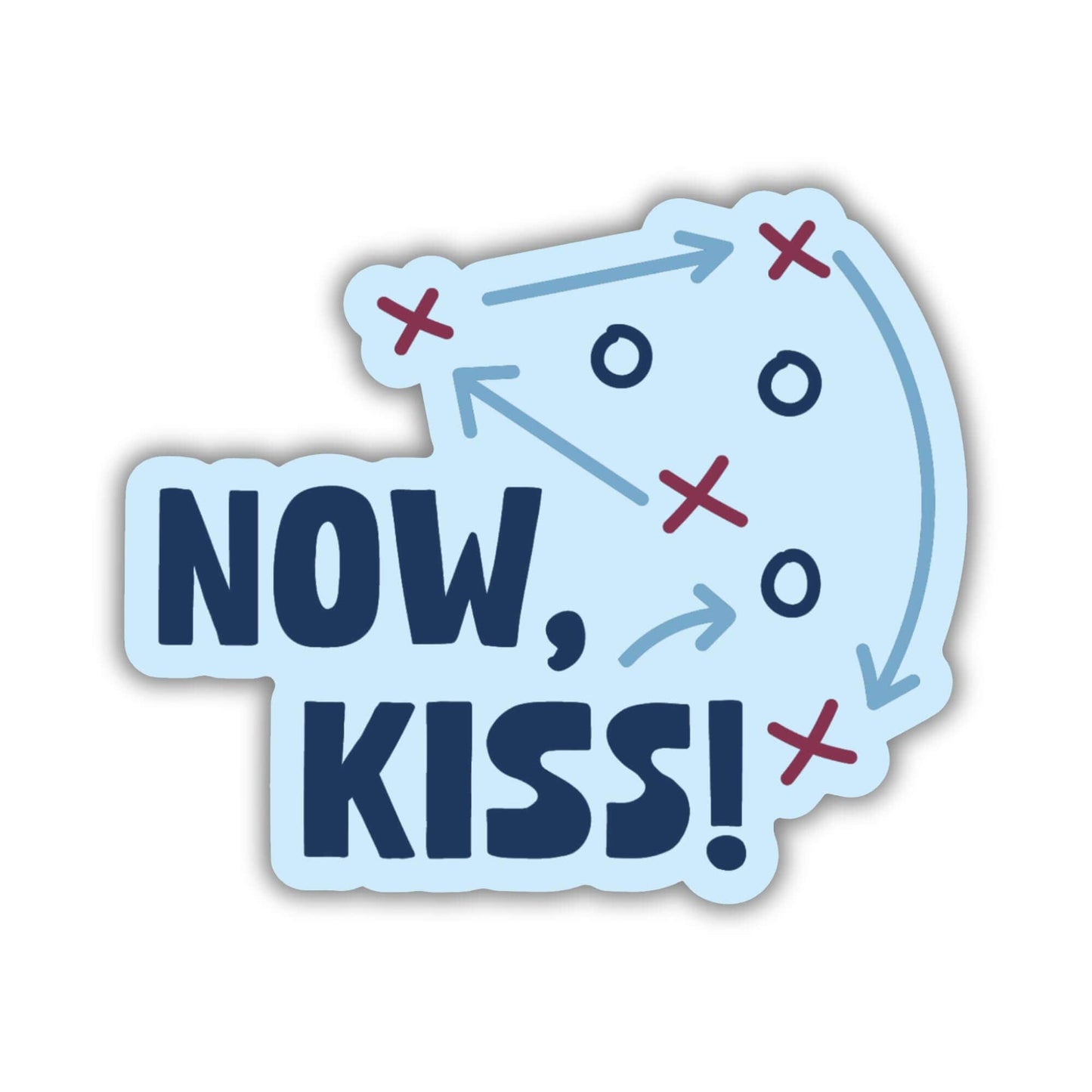 Now, Kiss! Playbook Sticker