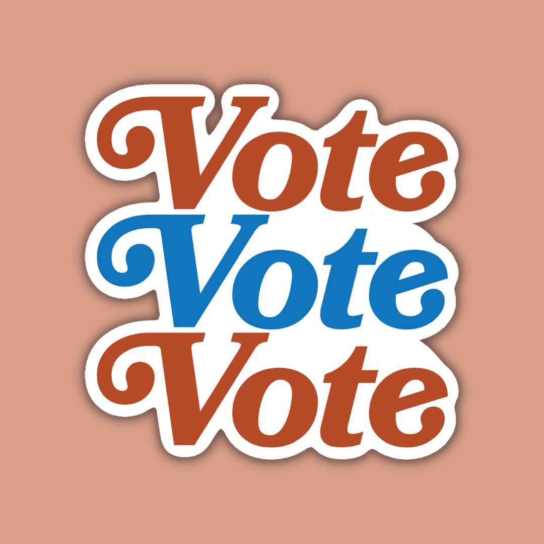 Vote Feminist Social Justice Sticker