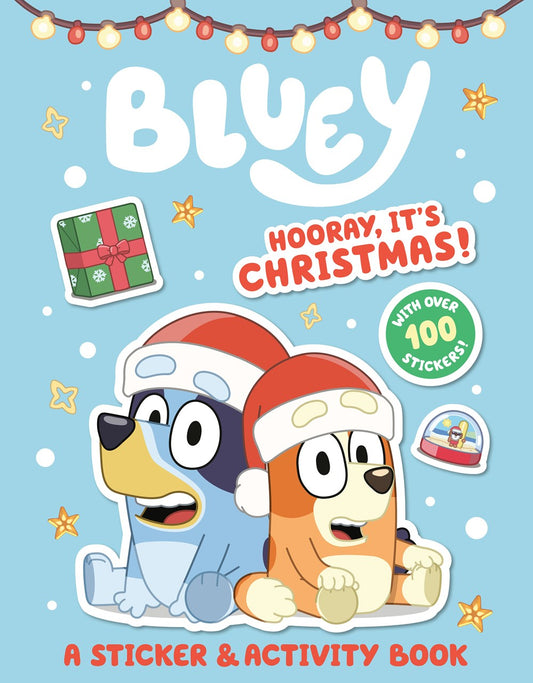 Bluey: Hooray, It's Christmas! : A Sticker & Activity Book
