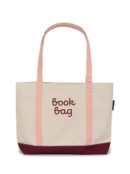 Book Bag Large Zippered Tote - Out of Print