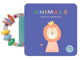 Animals: My First Rattle Book: Board book with rattle handle