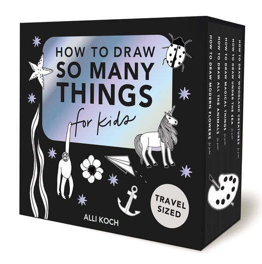 So Many Things : A Box Set of 5 How-to-Draw Books for Kids