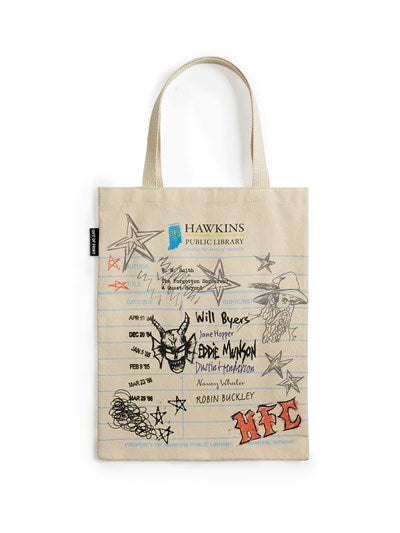 Stranger Things: Hawkins Public Library Tote Bag - Out of Print