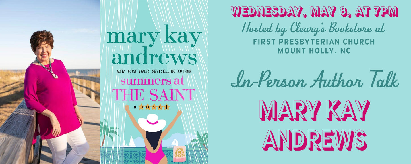 In-Person Author Event: Mary Kay Andrews