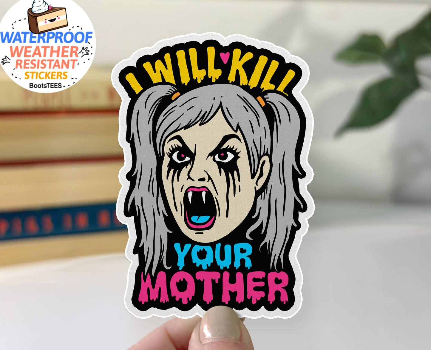 Dungeon Crawler Carl Quote Stickers 3" Hi Zev, Samantha, DCC: Hi Zev Stickers