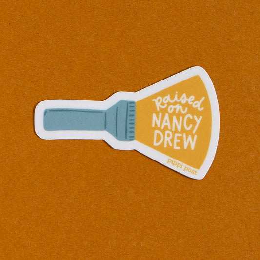 Raised On Mystery Stories Decal Sticker