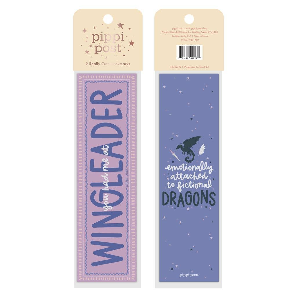 Wingleader Romantasy Reader Bookmark Set