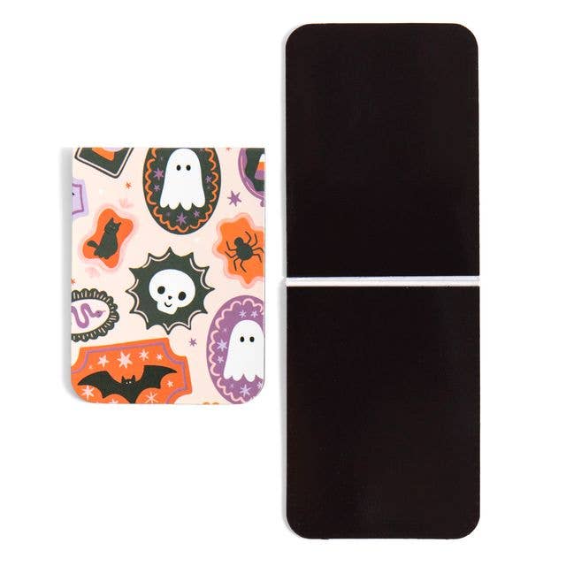 Spooky Cute Halloween Magnetic Bookmarks Set of 4