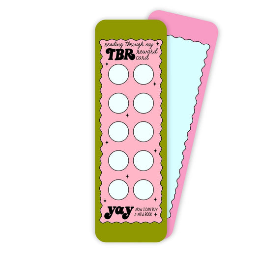 Reading Reward Bookmark: Olive and Pink