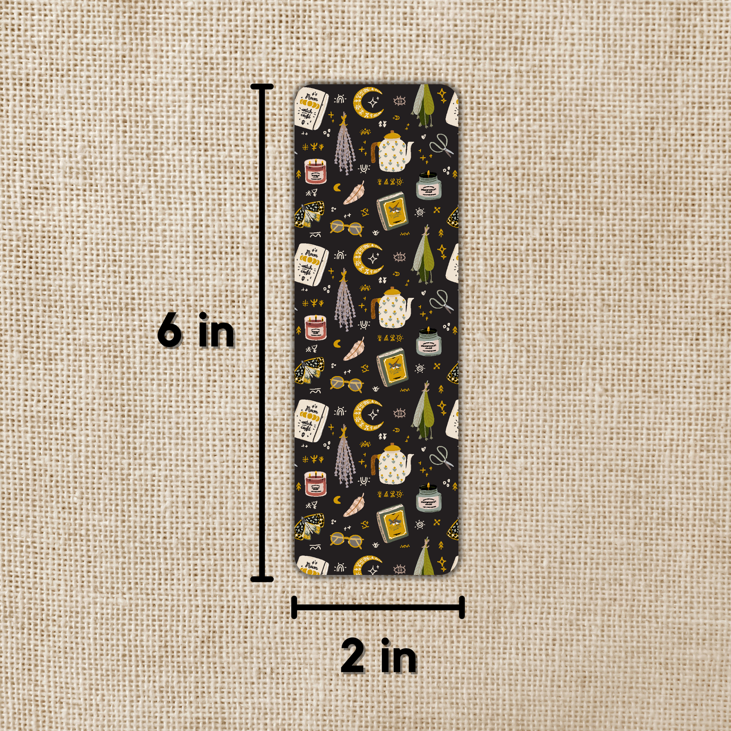 Magical Elements Bookmark