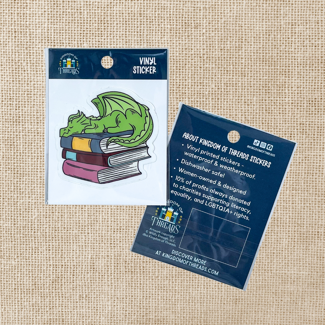 Encyclopaedia of Faeries Book Sticker | Emily Wilde