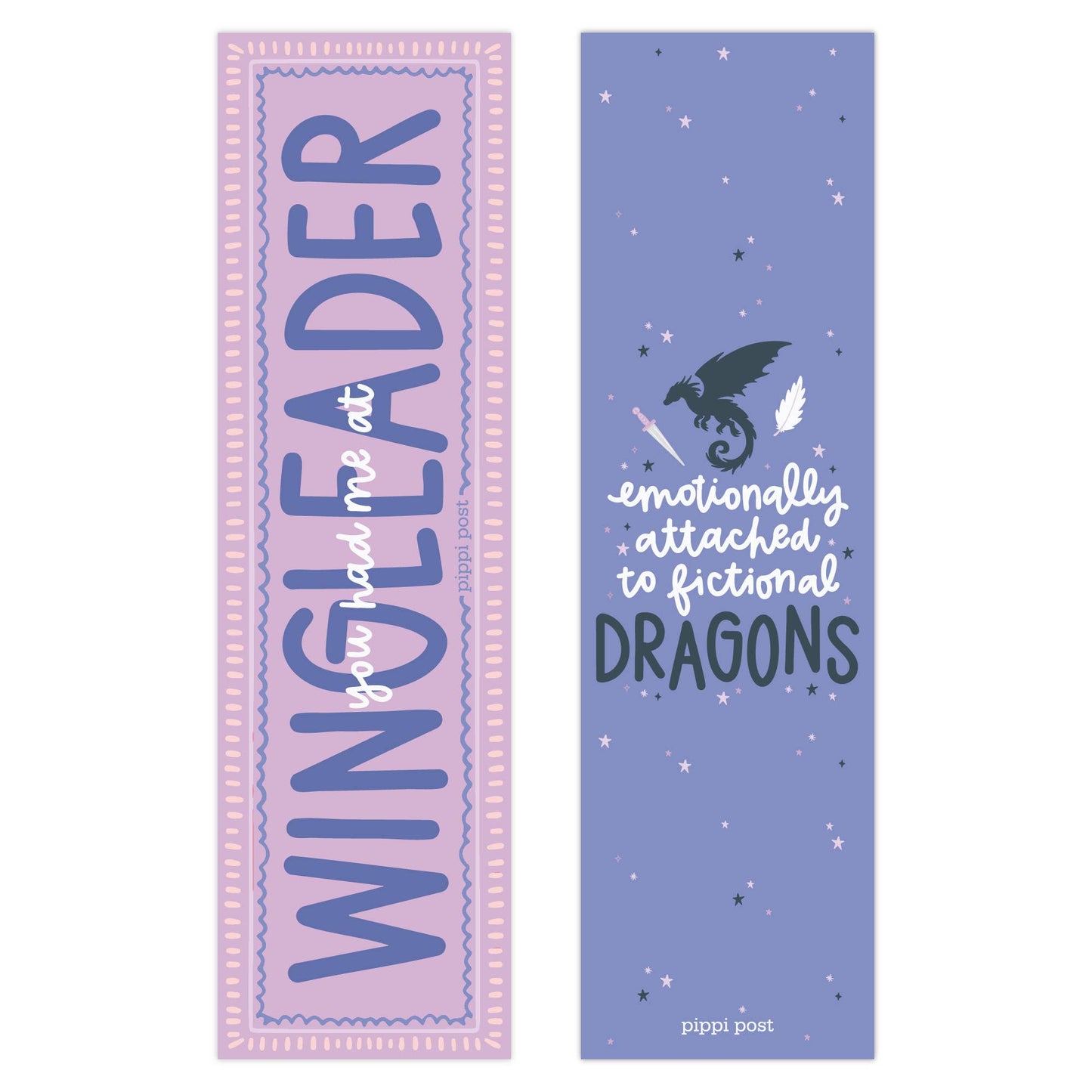 Wingleader Romantasy Reader Bookmark Set