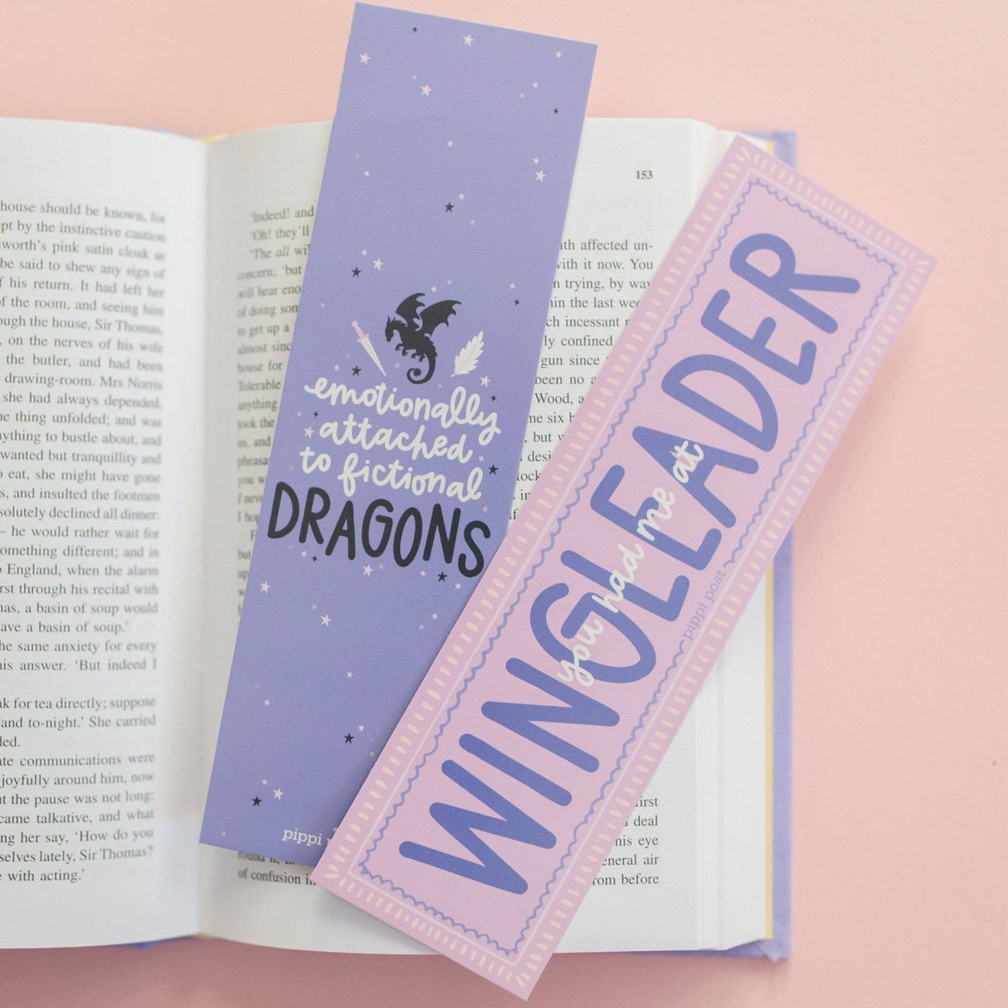 Wingleader Romantasy Reader Bookmark Set